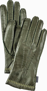 Gaucho Klassisk handsydd handske Olivgrön