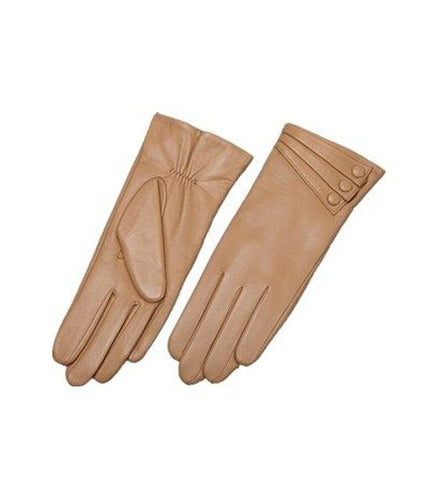 Lammnappashandskar Damhandskar Beige