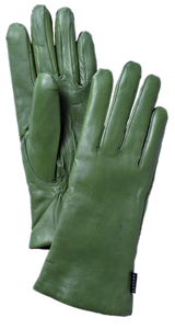 Slät handske lammnappa Grön