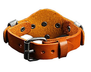 Armband av läder med Älg Cool Moose